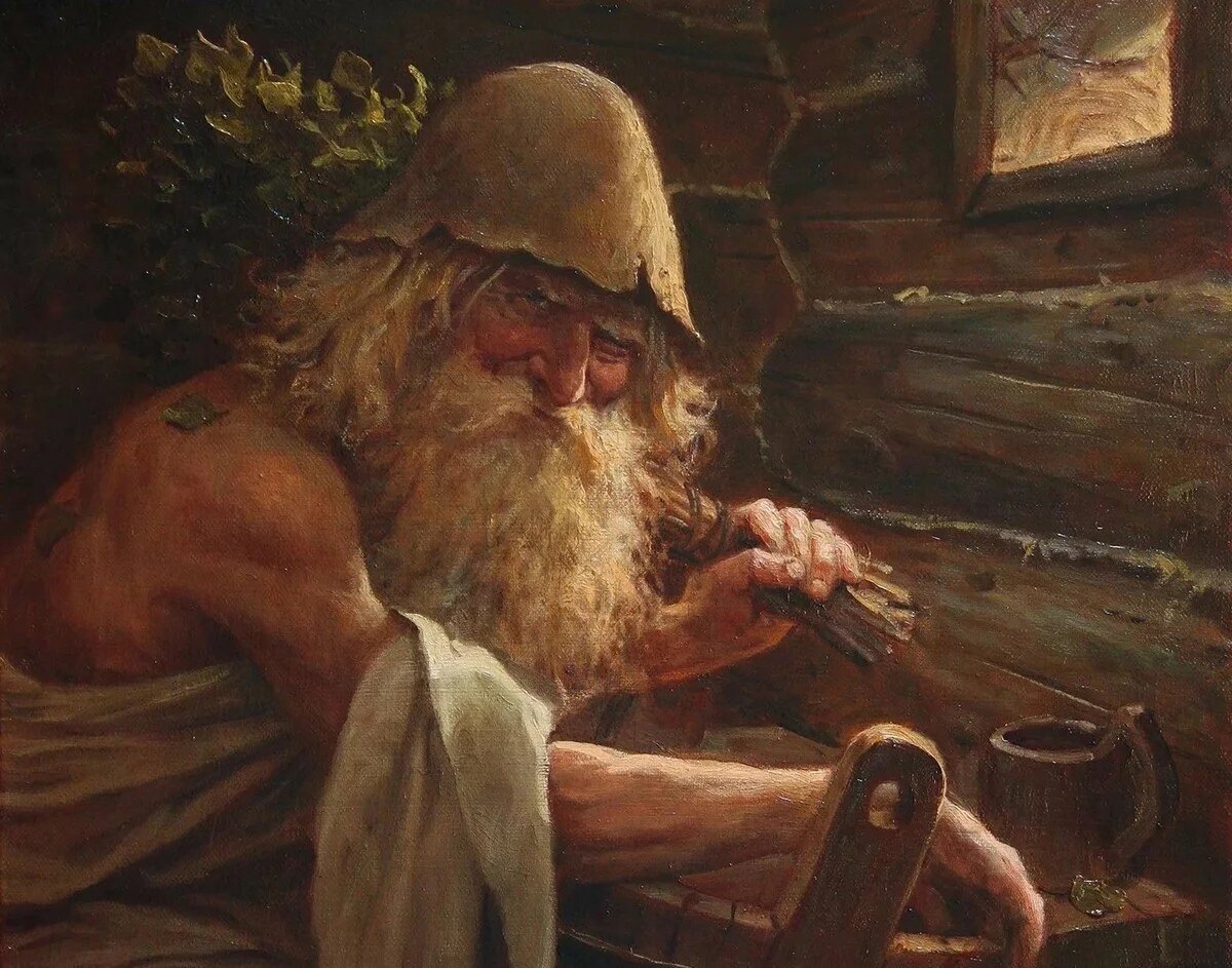 Баенник, рисунок