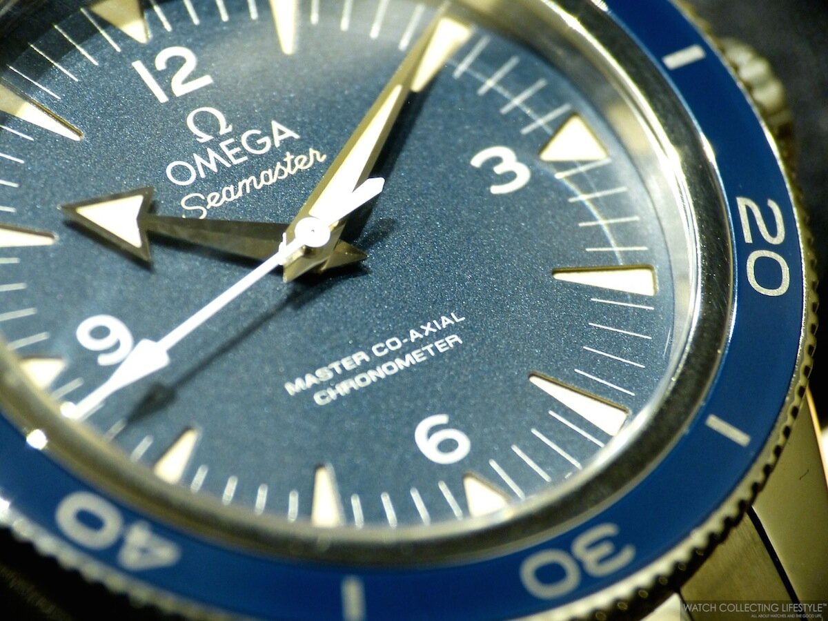 Omega Seamaster 300 и их циферблат