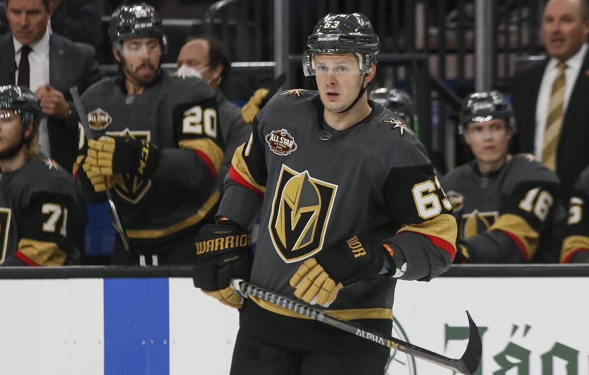 Евгений Дадонов. Фото: AP Photo/Chase Stevens