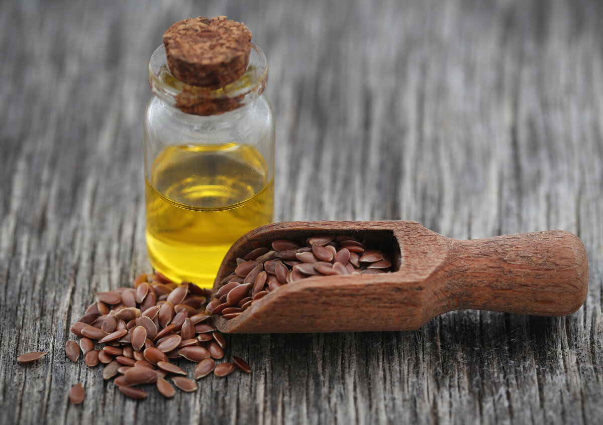 Масло льна.