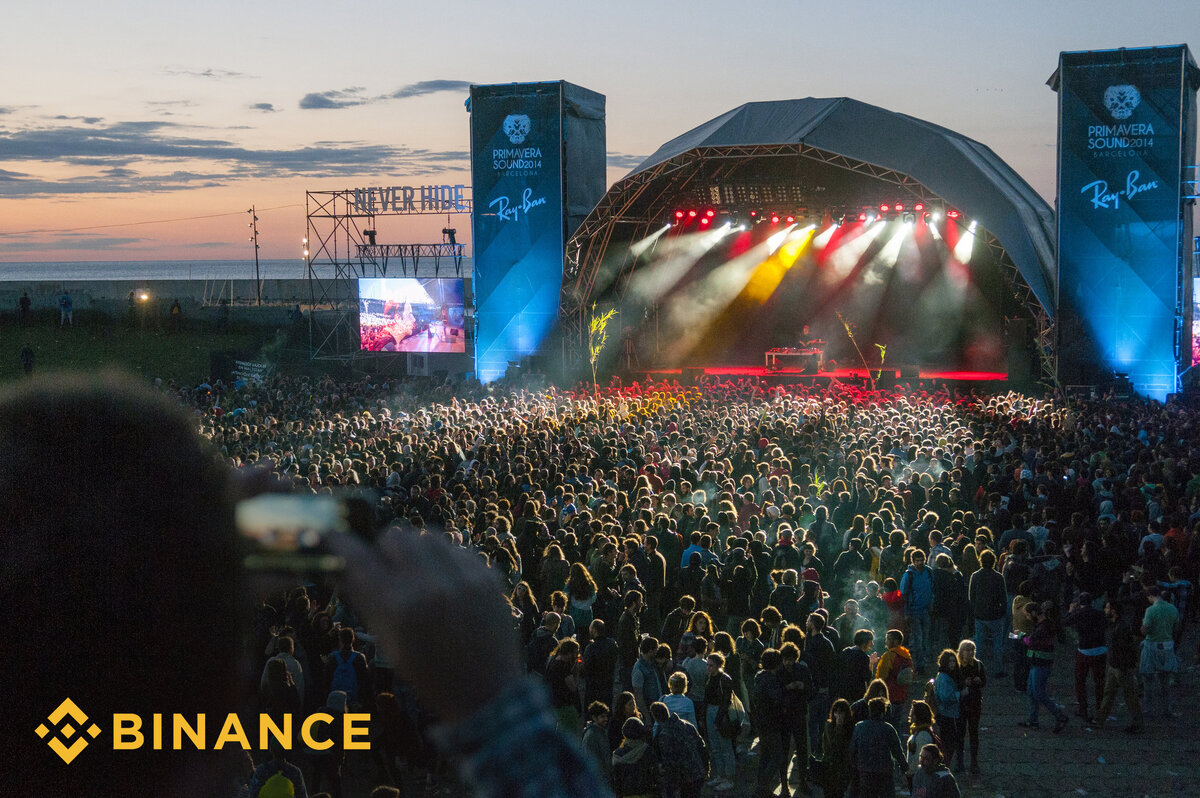 Primavera Sound, Binance