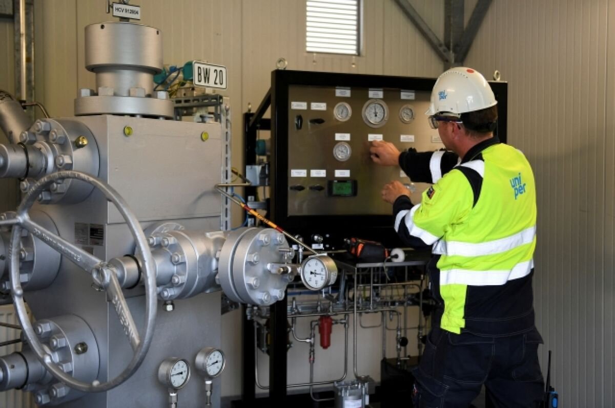    Немецкий концерн Uniper начал забирать газ из собственных хранилищ