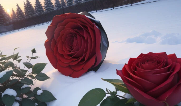 Укрываем розы на зиму