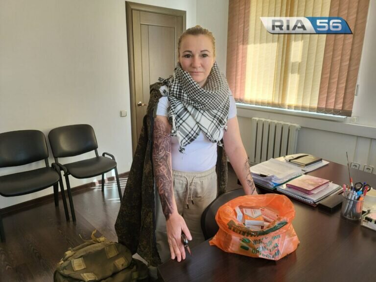    РИА56 передала «Ведьме» медикаменты для бойцов СВО Марина Шарт
