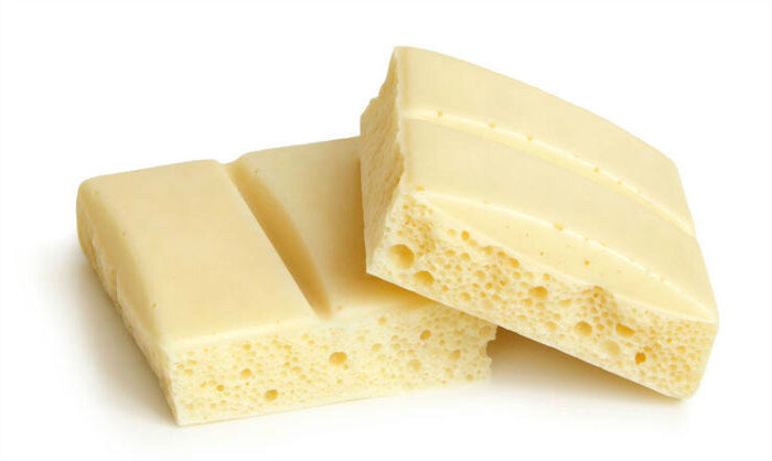 Пористый белый шоколад