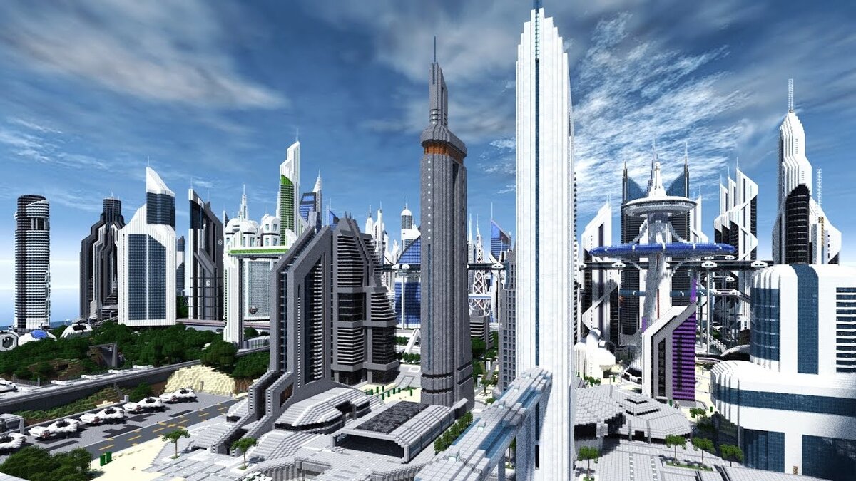 Город будущего. Футуристический город. Небоскребы будущего. Город в будущем. Что будет через 3 5 лет