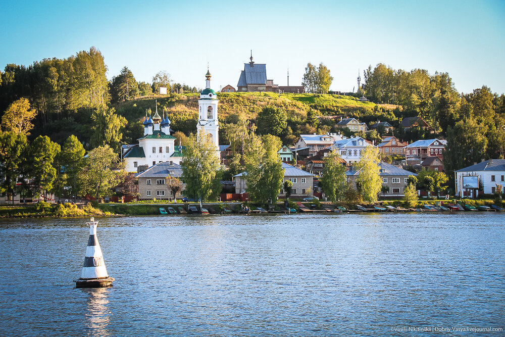 Красивые места в плесе для