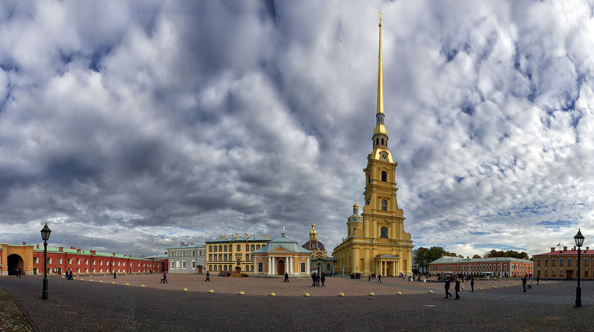 Петропавловская крепость ноябрь