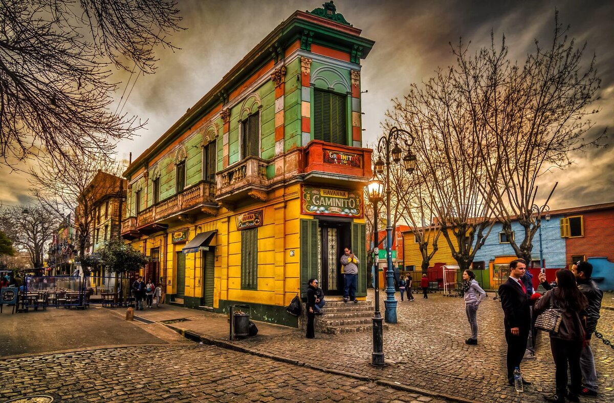 Буэнос-Айрес Аргентина старый город