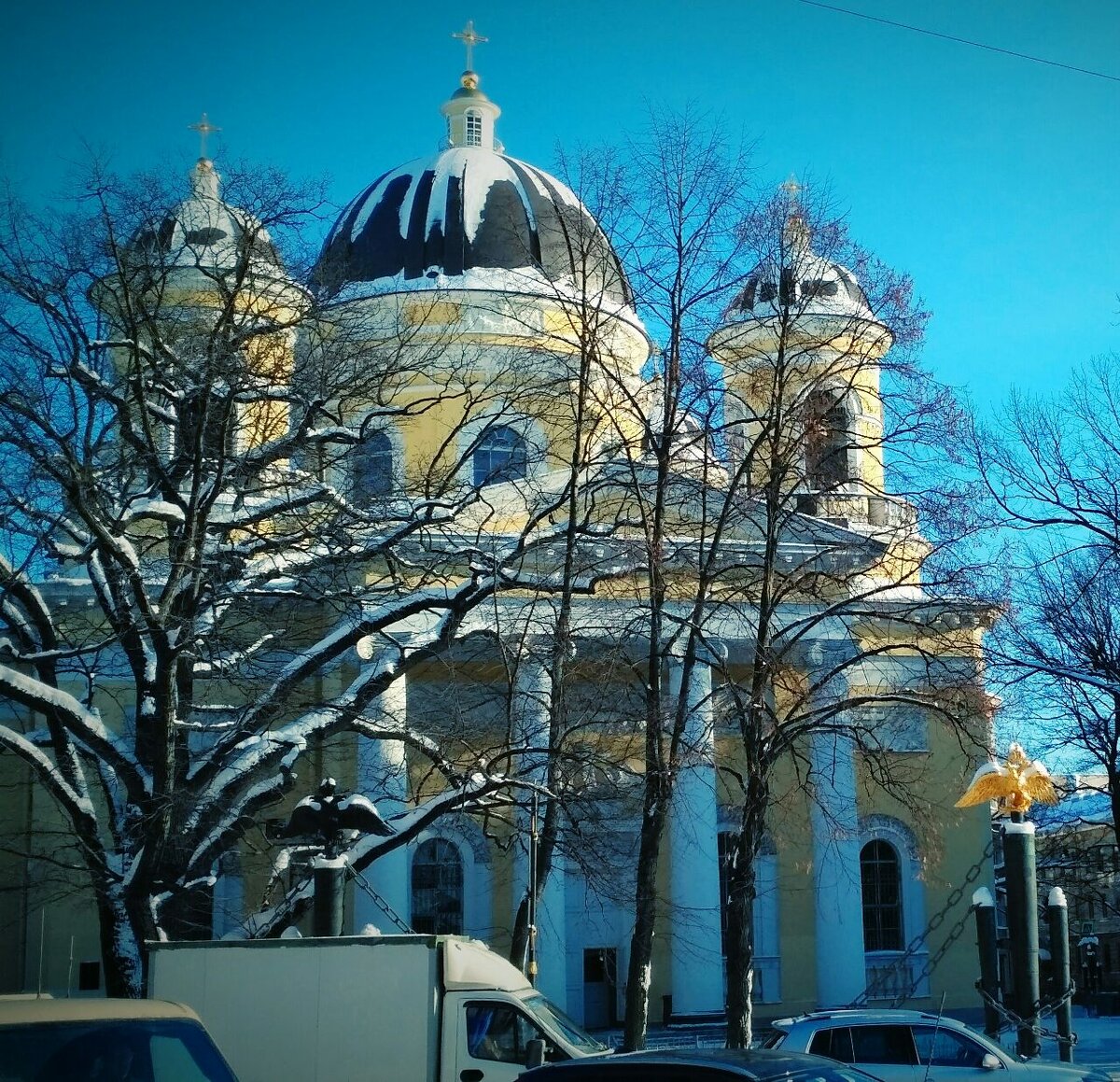 Спасо-преображенский собор зимой