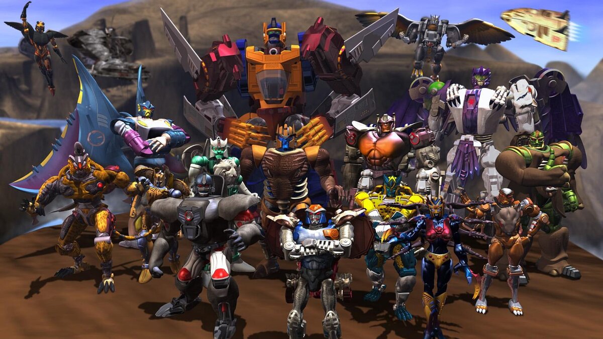 Мультсериал Beast Wars Transformers и игры по нему | OLDFAG ROOM | Дзен