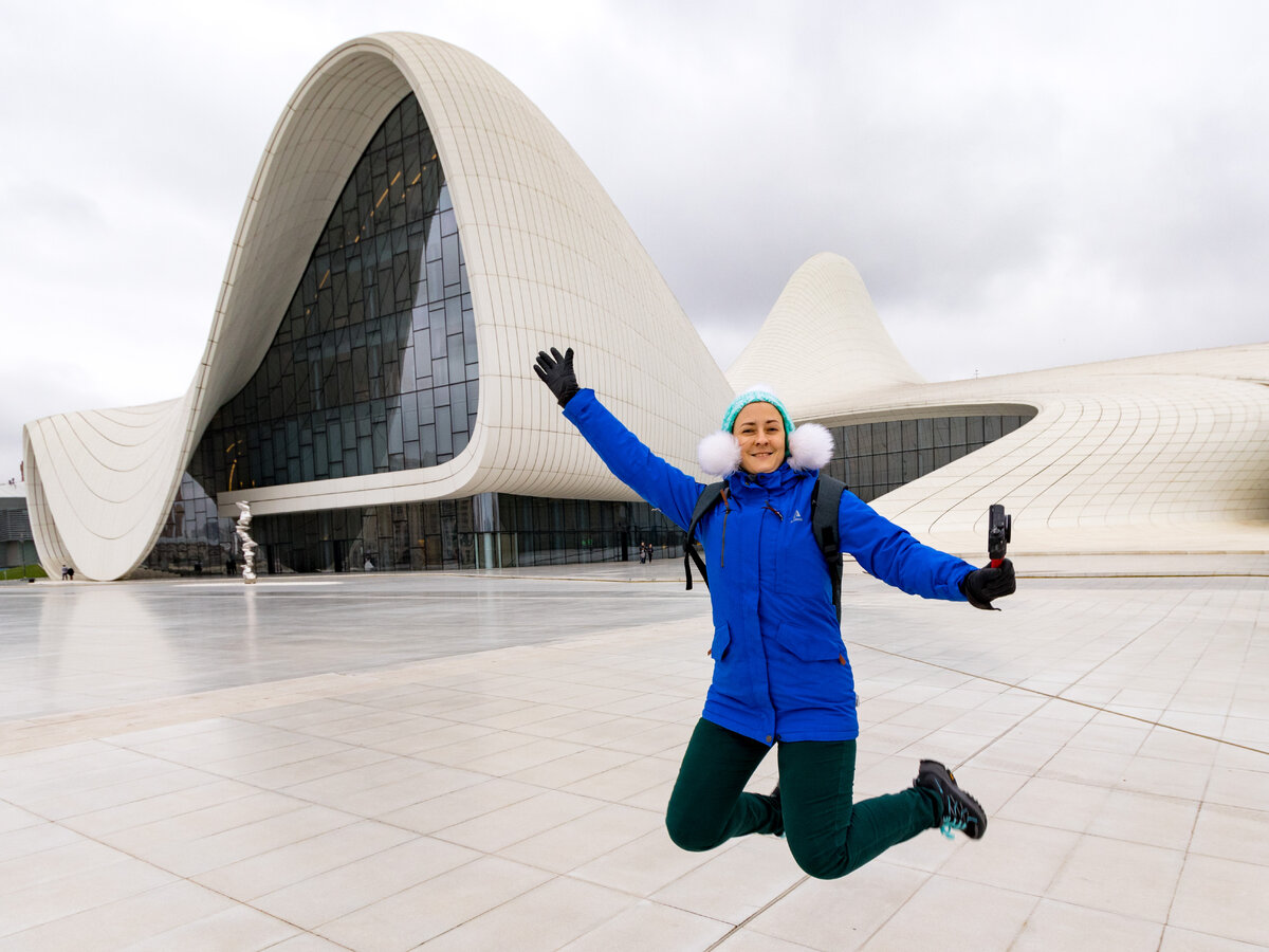 Центр Гейдара Алиева. Баку. Азербайджан.