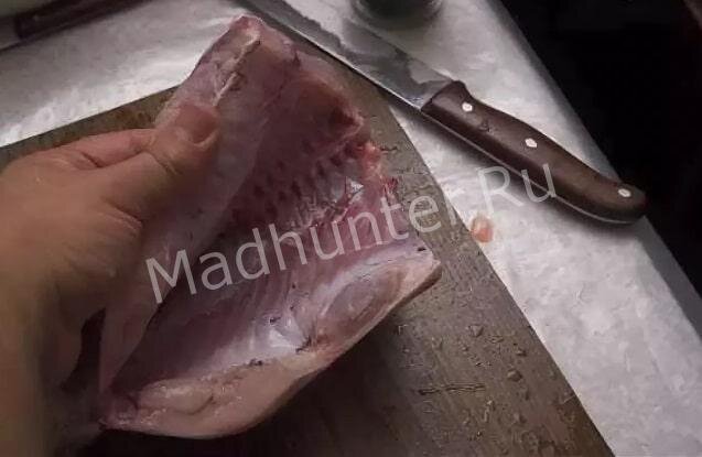 Пирог из сома с костями и капустой по Зеленгинская в Астрахани