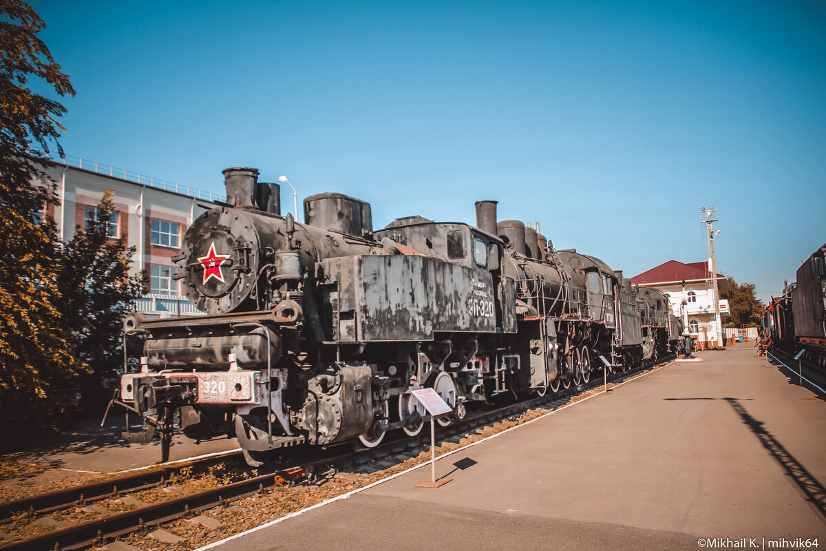                             Паровоз 9П-320. Построен в 1949 г. на Муромском заводе