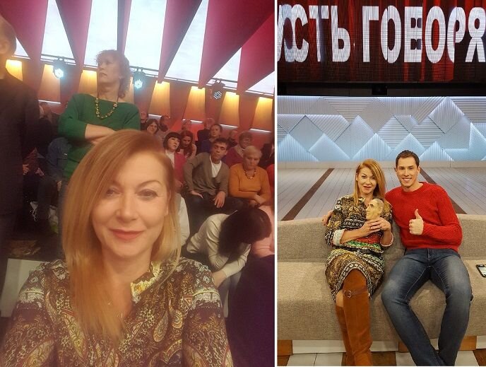 На Первом. Я с Тимуром и с головой:-)