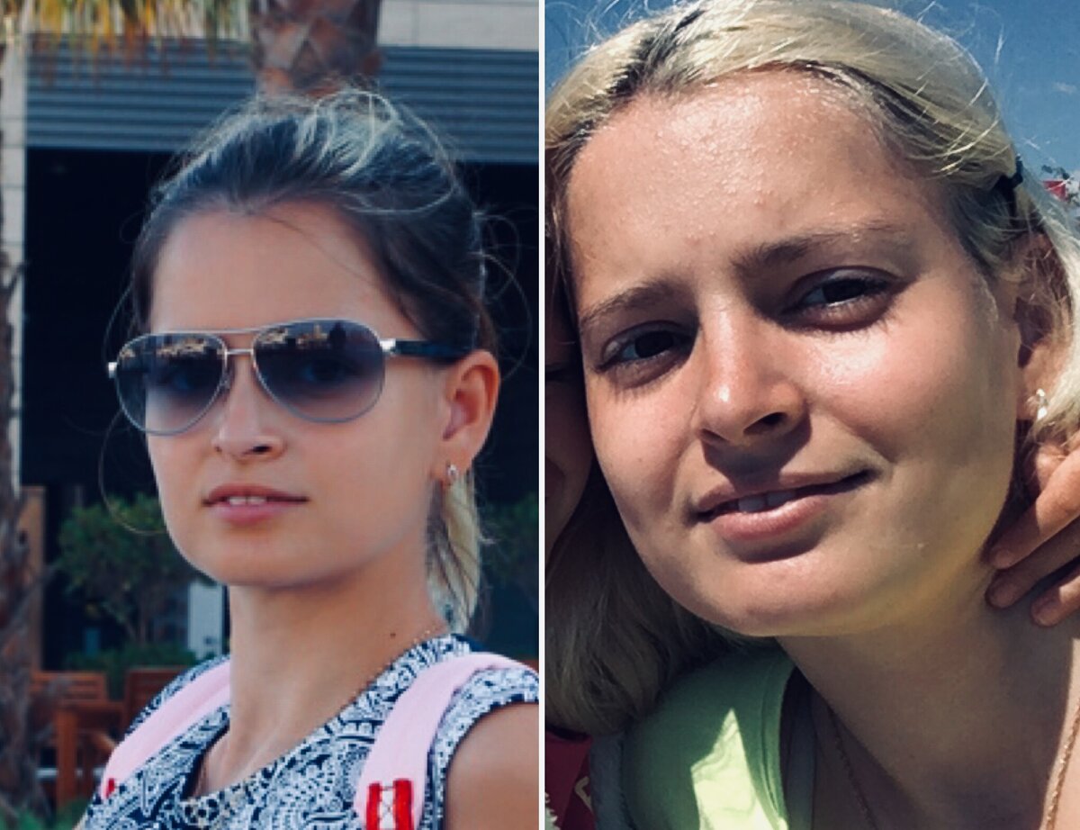 На левой части фотографии мой привычный вес, а справа на 4 кг больше. 