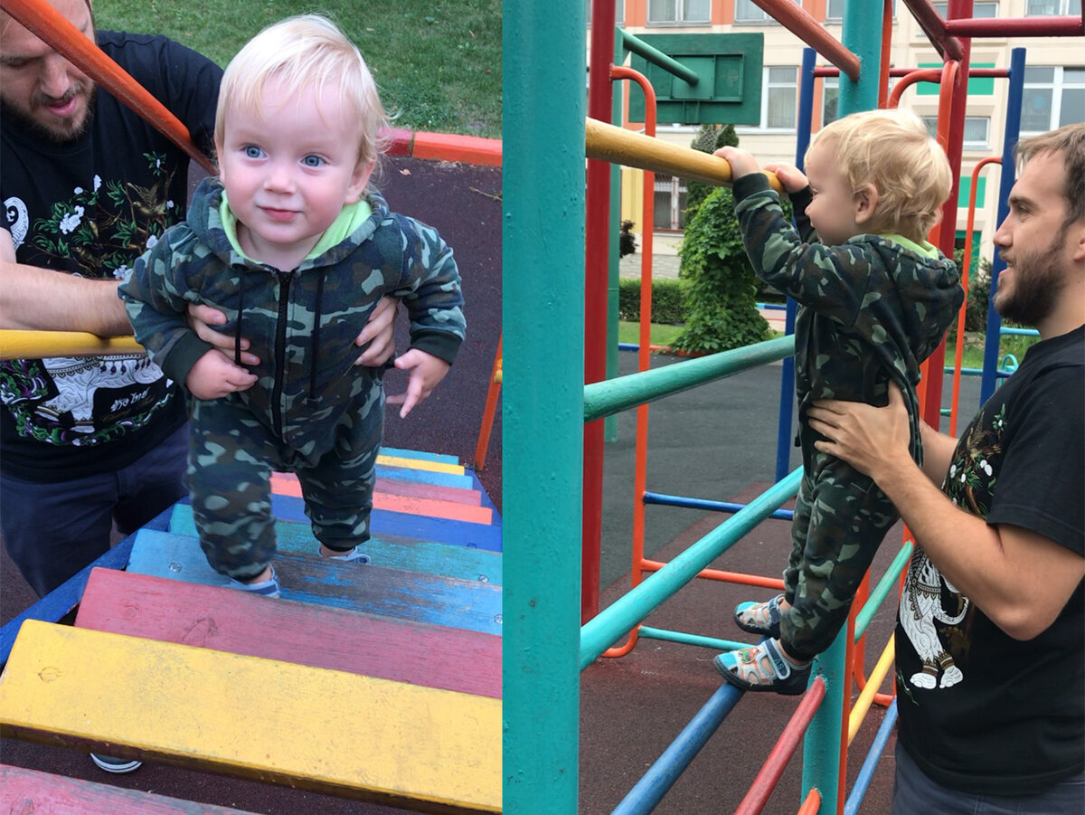 Миша покоряет высоты