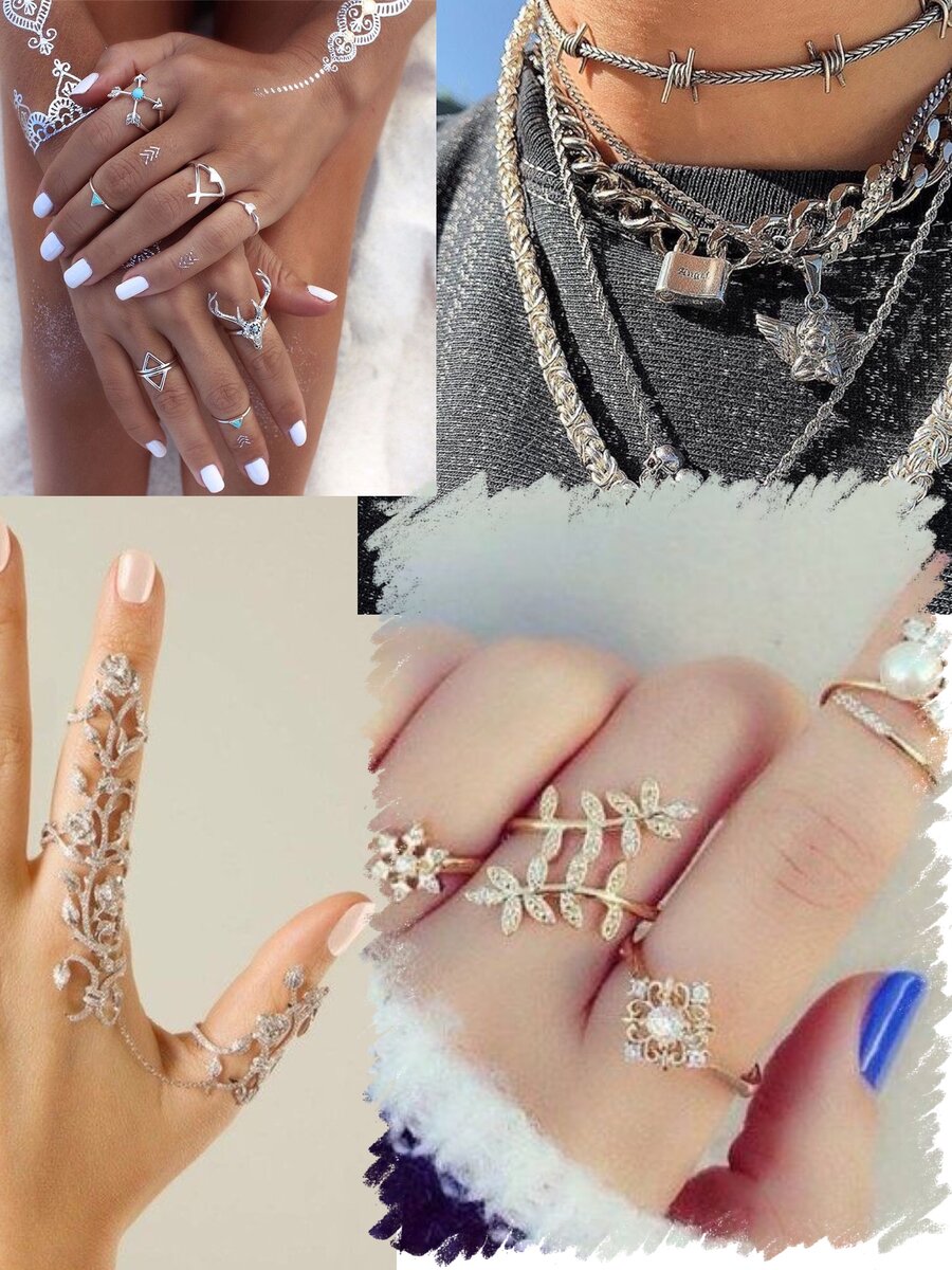 Ухоженные пальчики требуют внимания и новые фаланговые кольца в тренде