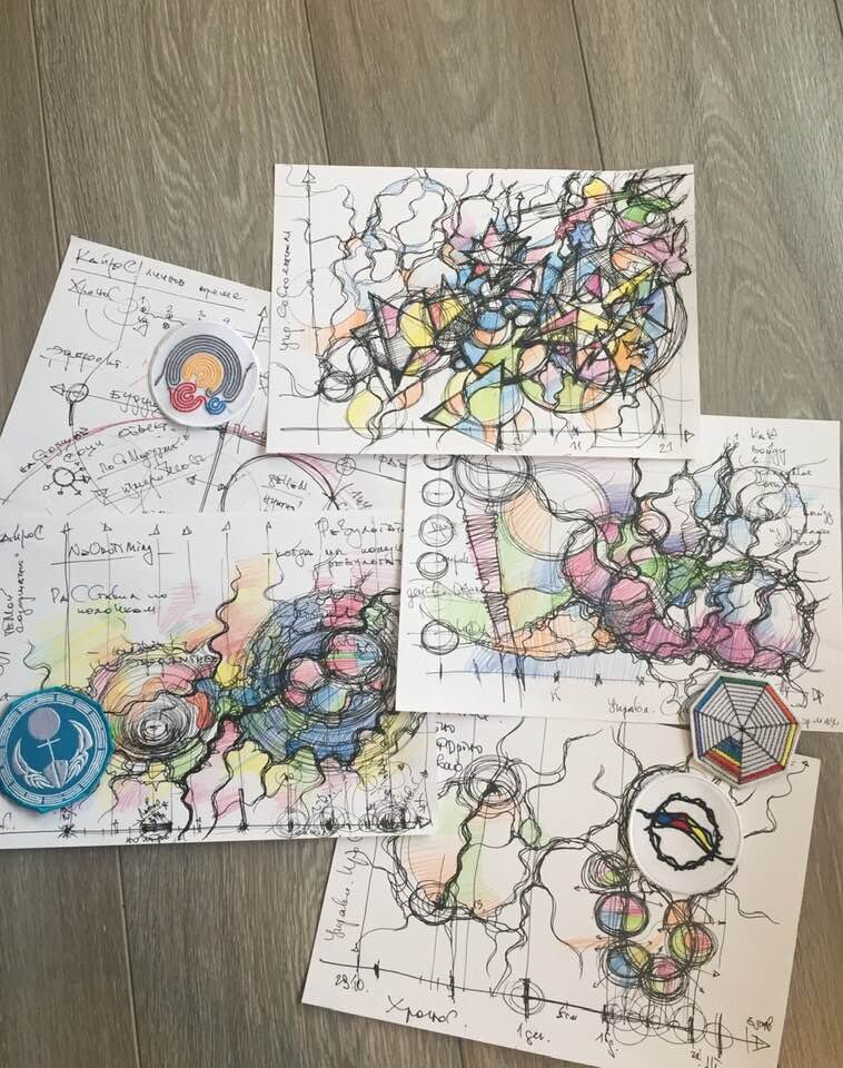 Павел Пискарёв, нейрохудожник, учебные работы, 2019