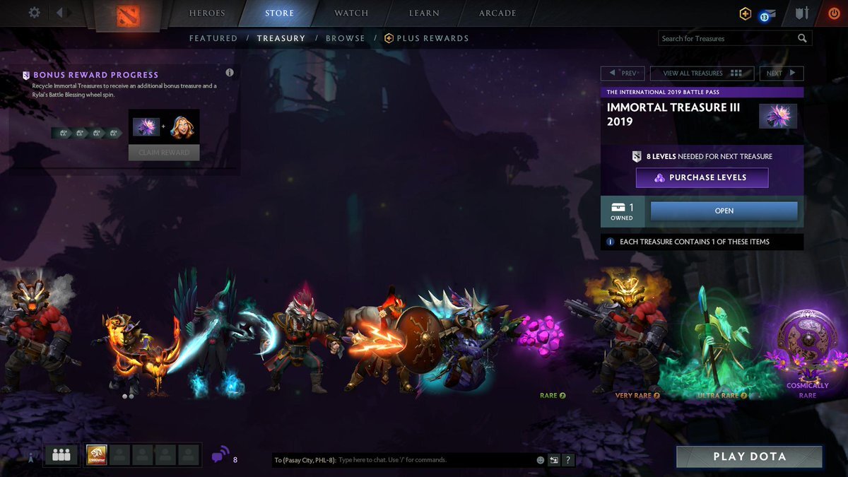 шкатулка в открытом виде