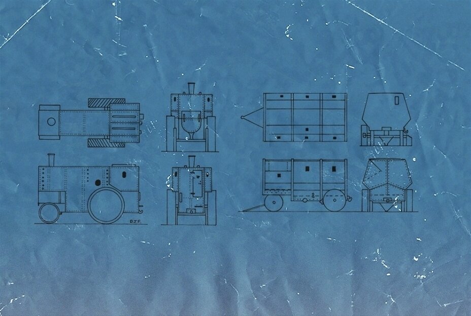  Машина «Уильям Фостер энд Компани Лимитед» в разных проекциях