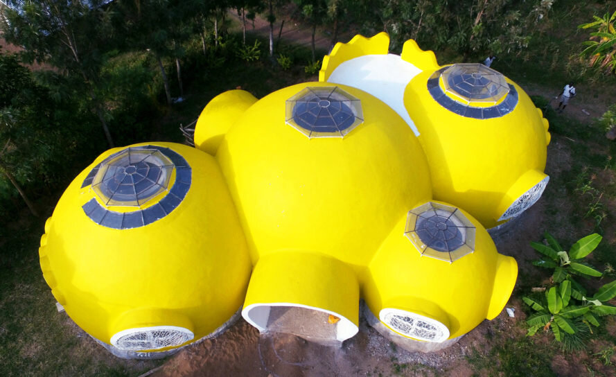 Купольный дом в Кении