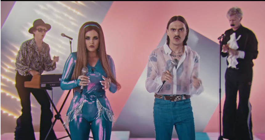 Кадр из клипа для Евровидения