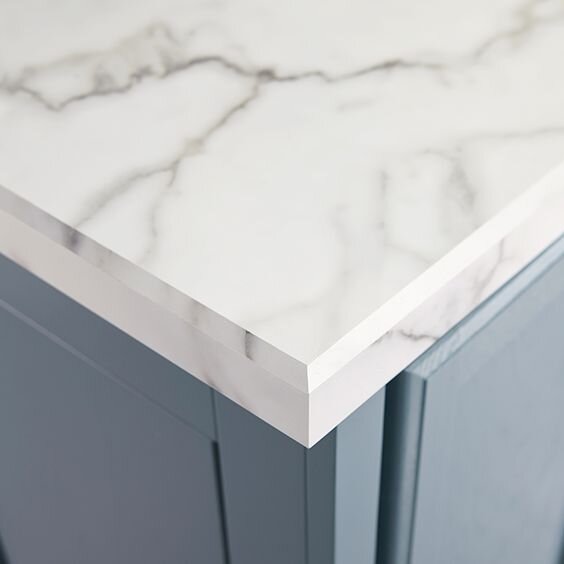 Ламинированная столешница. Фото: Pinterest