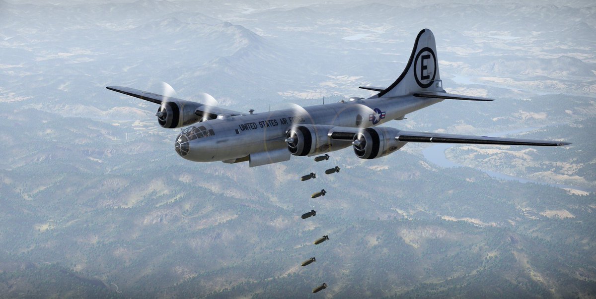 B-29 "Суперфортрес". Скриншот из видеоигры War Thunder