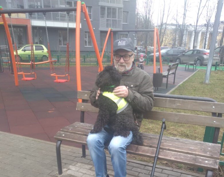 Яша был взят владельцем из приюта. В семье уже семь лет. Ежегодно вакцинируется.