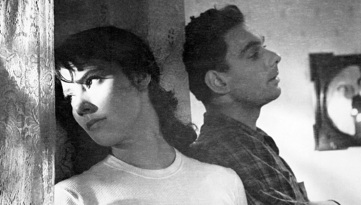 Татьяна Самойлова и Алексей Баталов в фильме "Летят журавли"