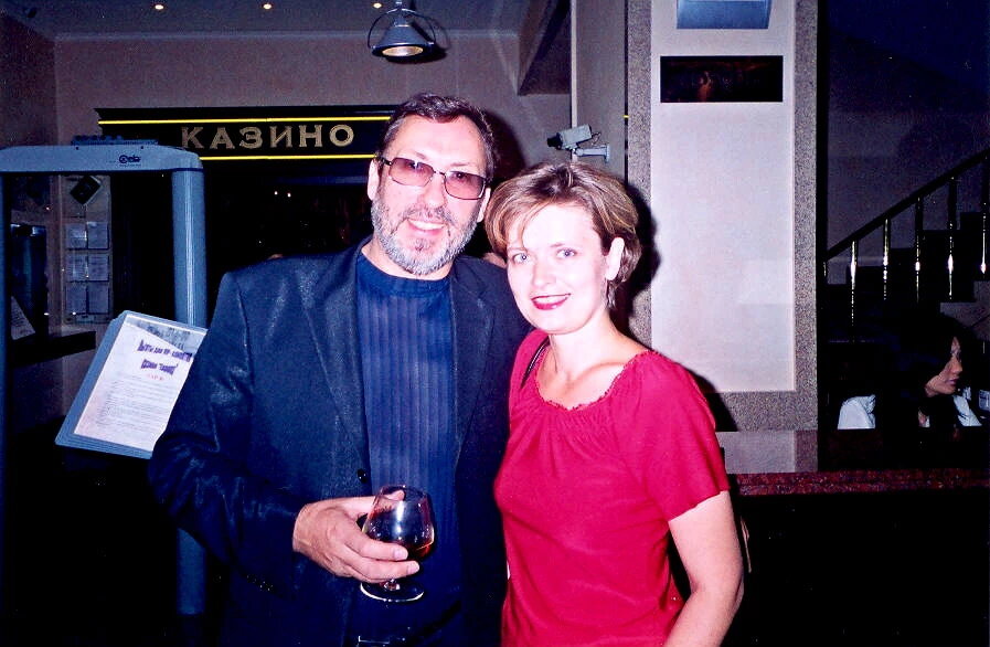 Я с Александром Кальяновым в Краснодарском казино "Европа".