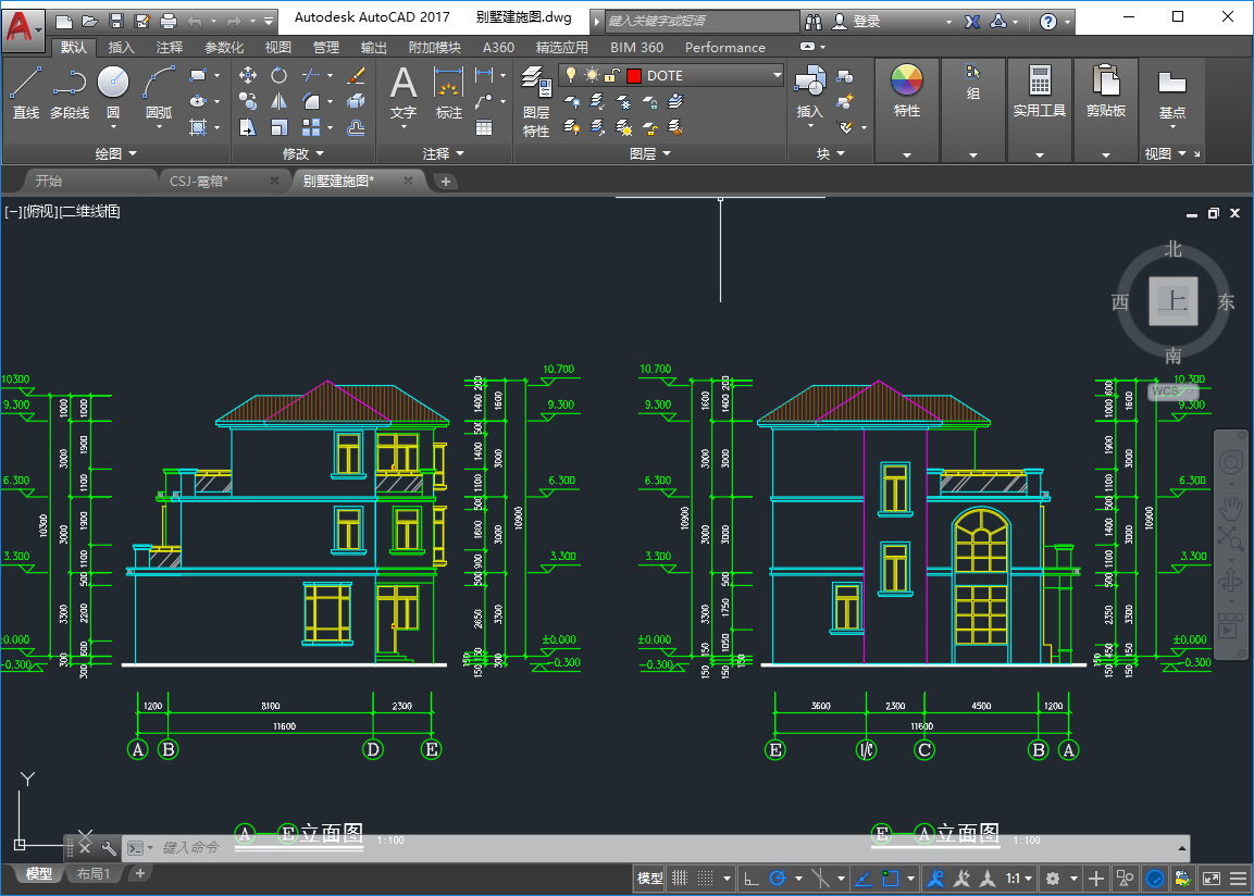 Процесс создания чертежей в программе autocad