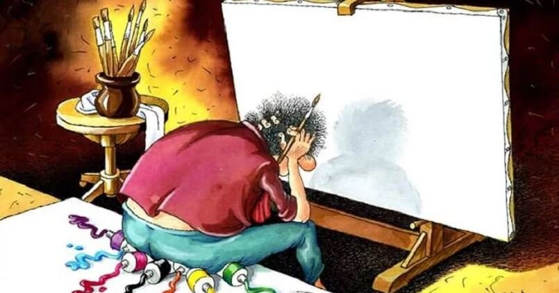 В муках творчества рождался опус сей!