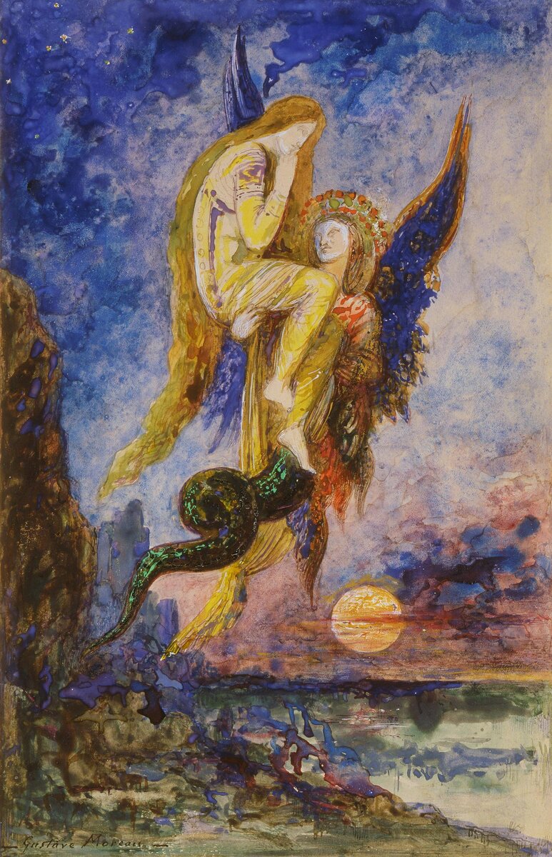 Химера. Гюстав Моро. 1844 г. 