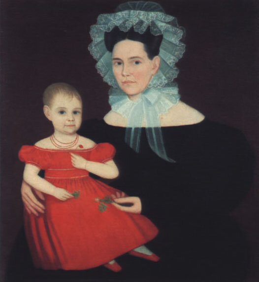 Миссис Майер с дочерью. Эми Филипс. 1830 гг. 