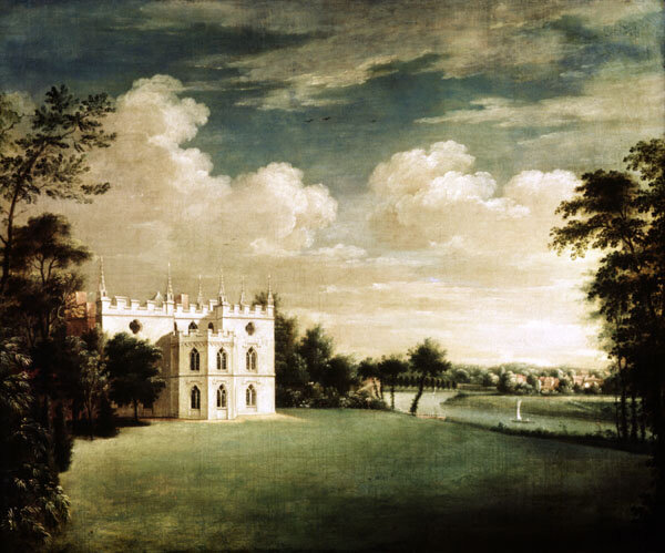 Иоганн Мюнц "Строуберри Хилл в Твикенхэме", 1755-1759