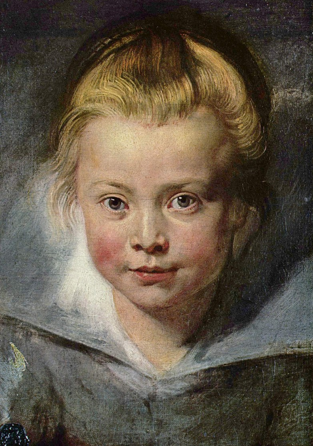 Портрет Клары Серены Рубенс. 1616—1618. Из коллекции Лихтенштейнов.