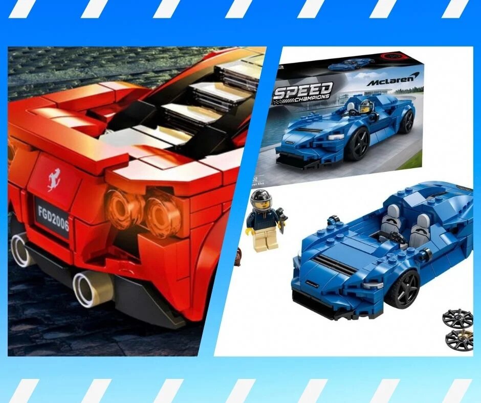 Ferrari F8 Tributo & McLaren Elva 