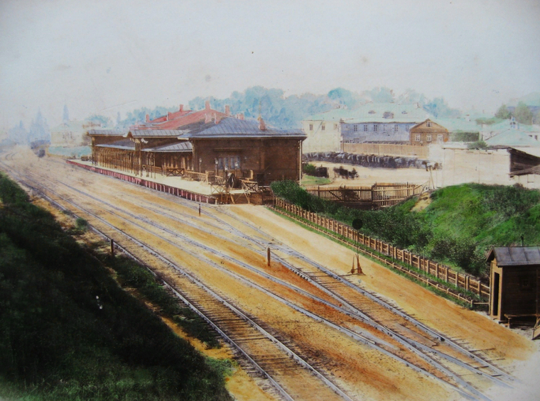 Курский вокзал раньше 