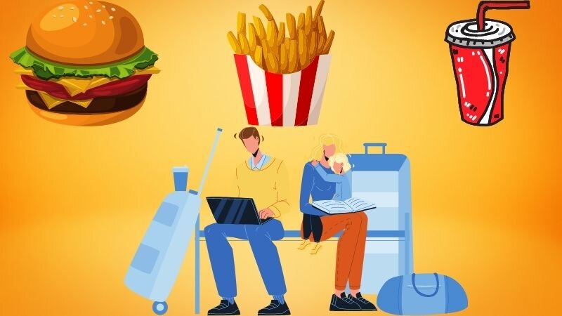 Как кормят в аэропорту по талонам от авиакомпании?