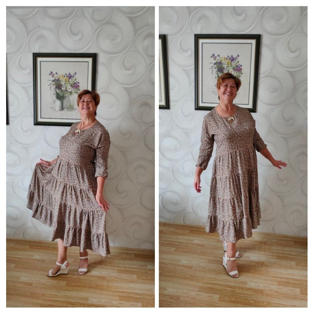 Марина отлично умеет составлять образы. Прическа,обувь, украшение !!!