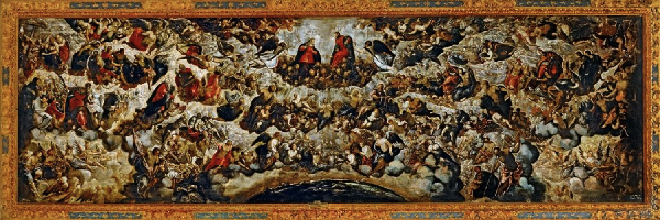 Рай                                                                                                                        Тинторетто                                                                                                                   7х22м.                                                                                                                          Эрмитаж 