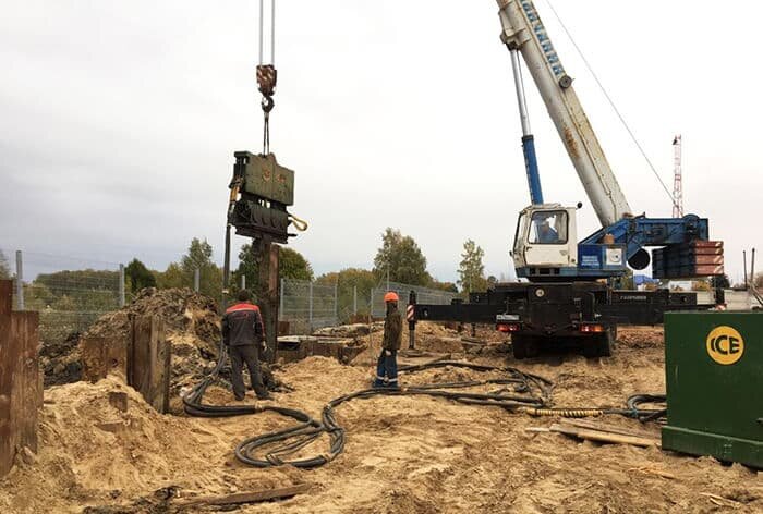 Демонтаж шпунта