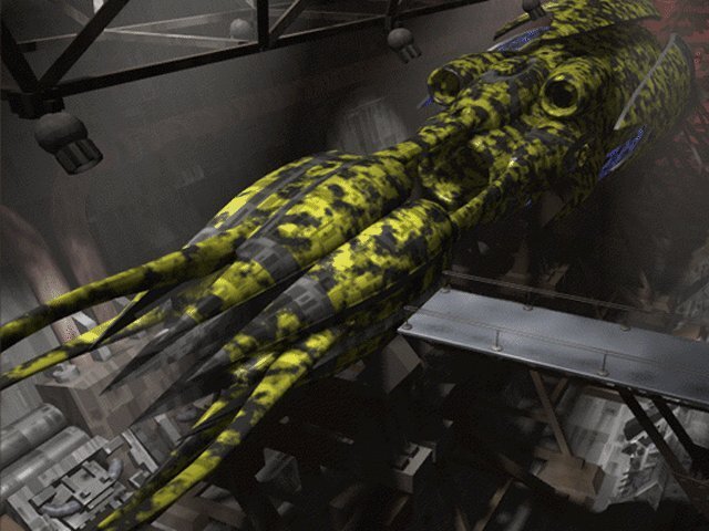 Транспорт посла Коша в доках "Вавилона-5"