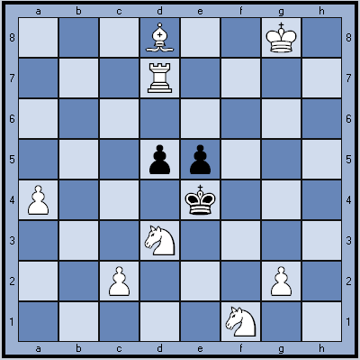 1. Сd8.