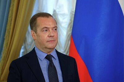    Заместитель председателя Совета безопасности РФ Дмитрий Медведев ©Екатерина Штукина РИА Новости