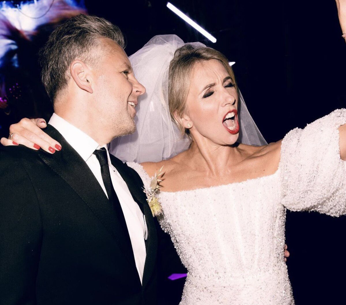 Светлана Бондарчук с супругом Сергеем Харченко. Фото: соцсети Светланы Бондарчук