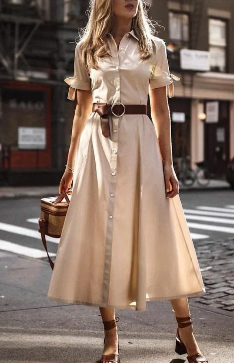 платье отрезное по талии