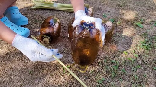 Видео по изготовлению вазы из пластиковых бутылок и бумажных цветов «Дарю цветы»